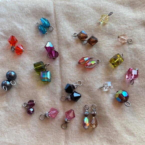 41 Multicolor Crystal Charm Set - Picture 2 of 3